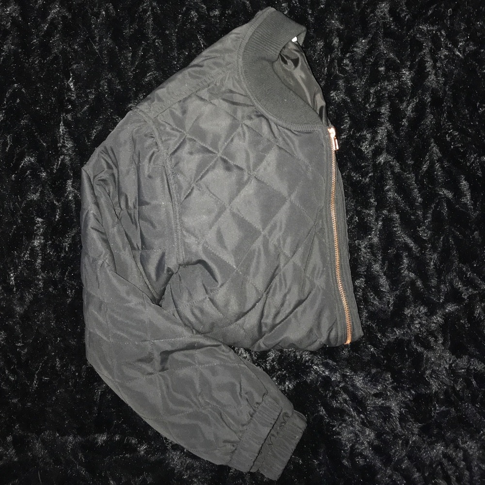Kendall & Kylie Quilted Bomber Jacket